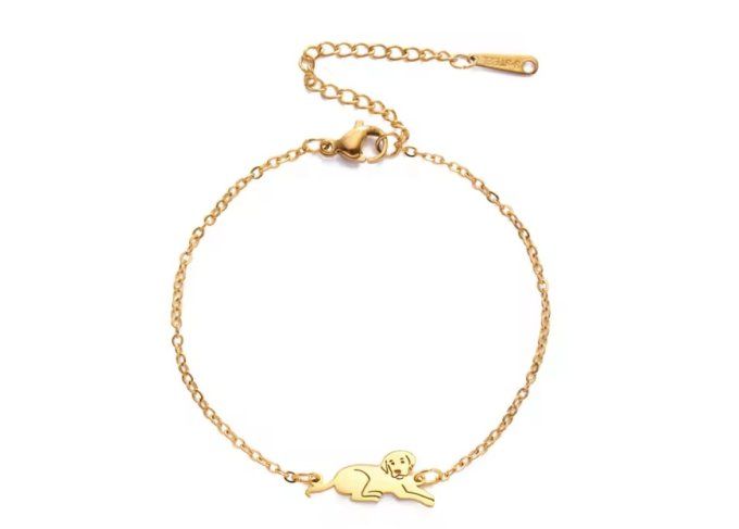 Bracelet doré labrador 