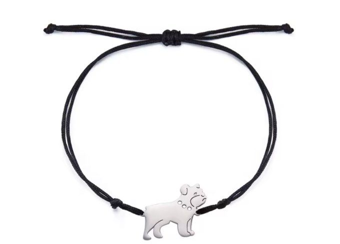 Bracelet Bulldog noir