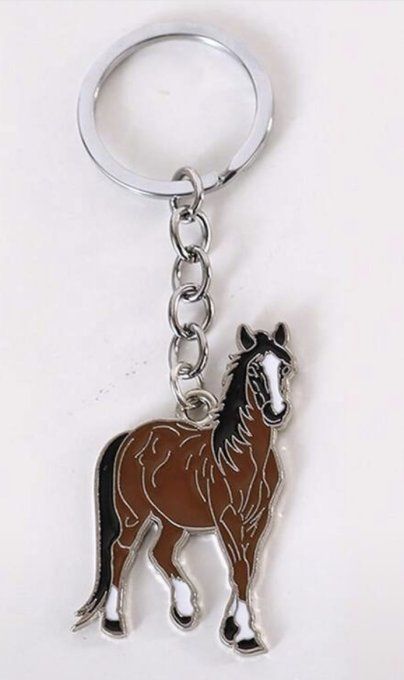 Porte clé cheval